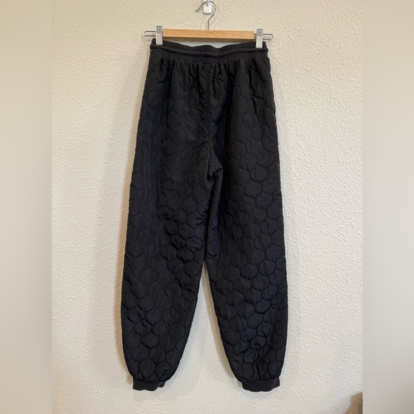 SANDY LIANG Womens High Rise Quilted Jogger Pants Black Sz XXS - Picture 4 of 6